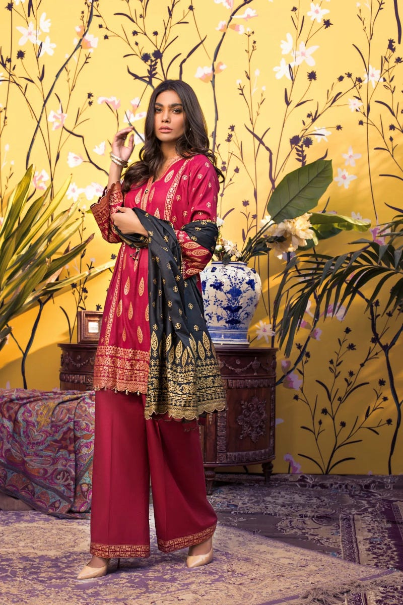 Ready to Wear Banarsi Printed Lawn Collection by Zs Textiles B5-4