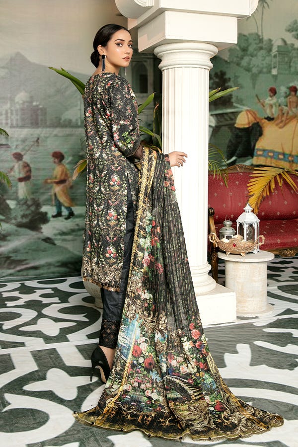Ready to Wear Embroidered Lawn Collection 06