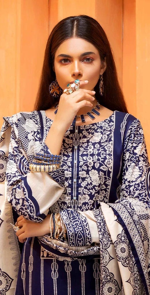 Ready to Wear Lawn dress by Salitex 19B