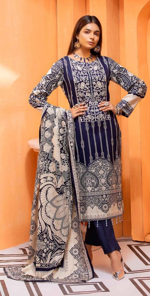 Ready to Wear Lawn dress by Salitex 19B