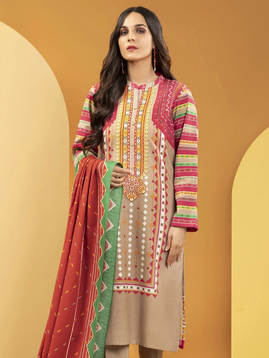 New Winter Limelight Ready to Wear 3 Pcs Collection 06
