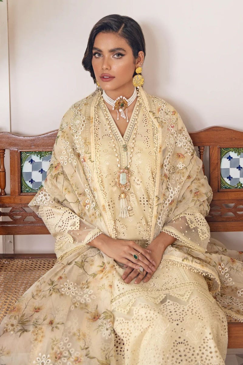 Baroque Swiss Lawn Ready to Wear Emrbroidered Collection 10