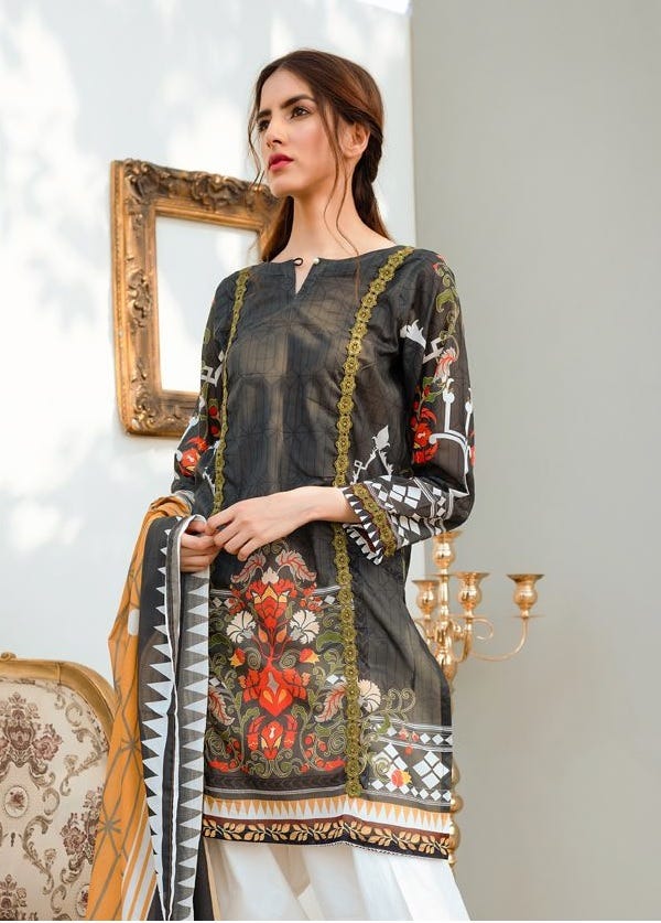 Premium Digital Lawn Collection by Cross Stitched 03
