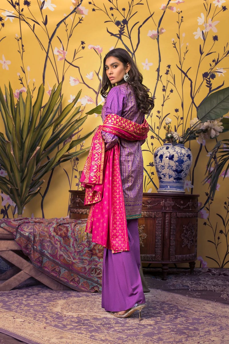 Ready to Wear Banarsi Printed Lawn Collection by Zs Textiles B5-5