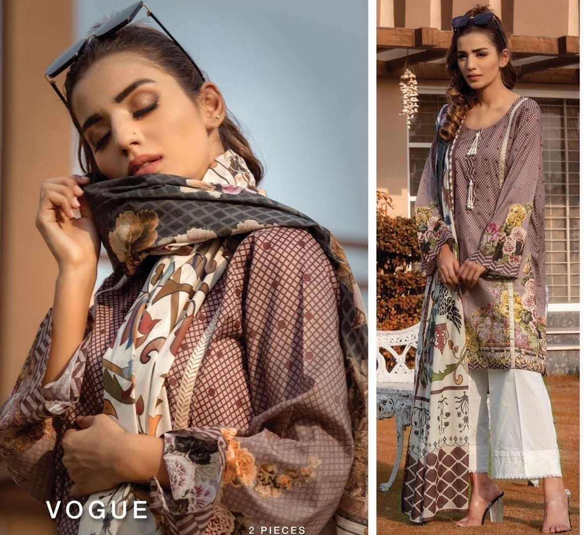 Ready to Wear Lawn Collection by Cross Stitch 06
