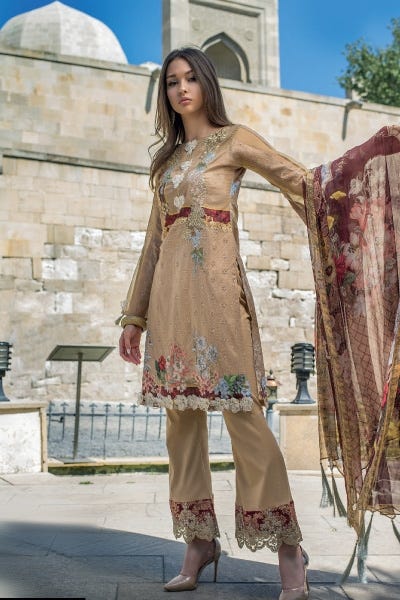 Ready to Wear Embroidered Collection by Mona