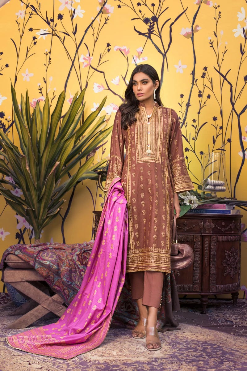 Ready to Wear Banarsi Printed Lawn Collection by Zs Textiles B5-6