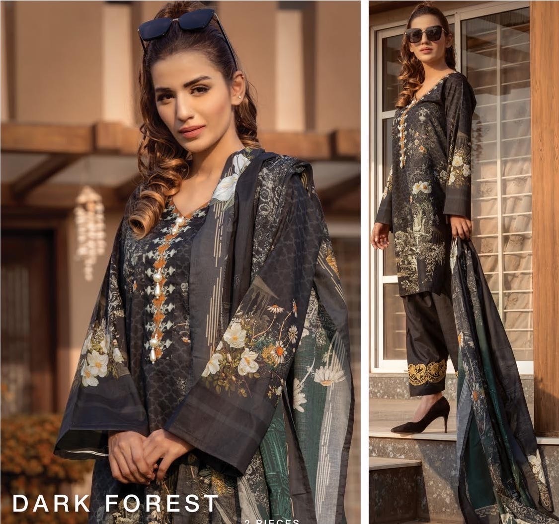 Ready to Wear Lawn Collection by Cross Stitch 07