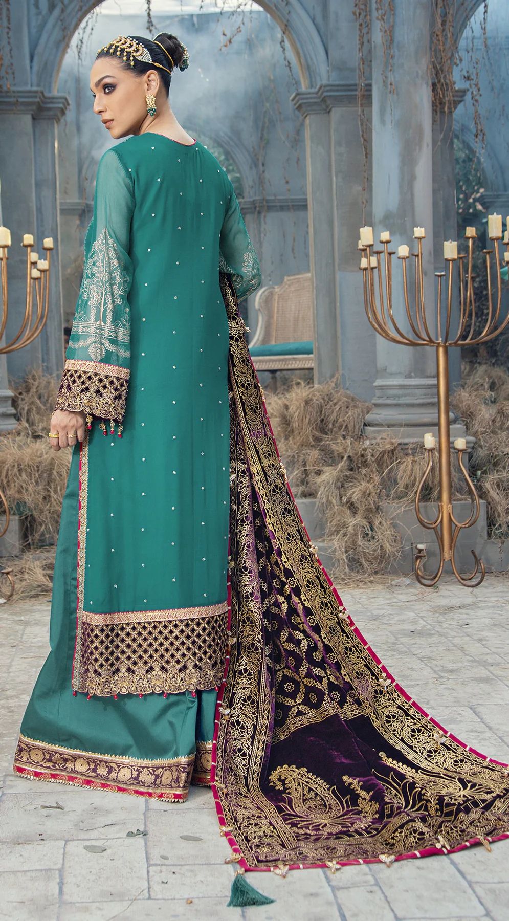 Anaya Ready to Wear Velvet Dress 08