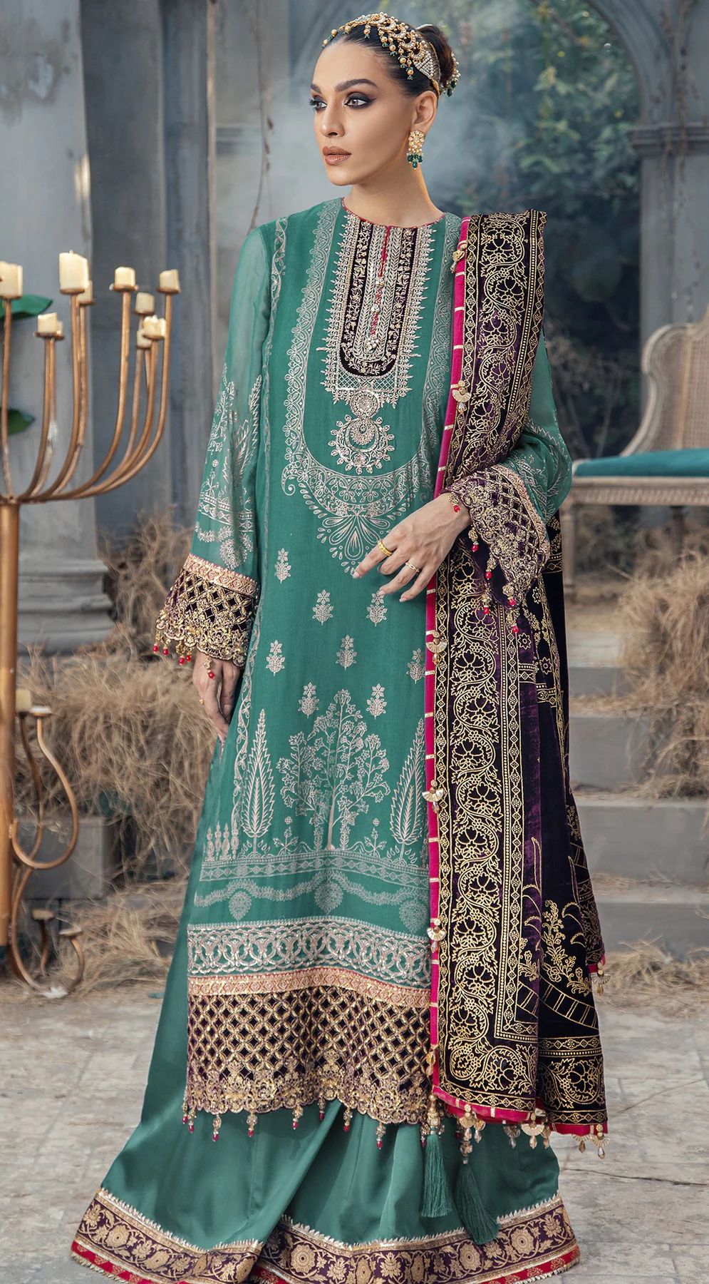 Anaya Ready to Wear Velvet Dress 08