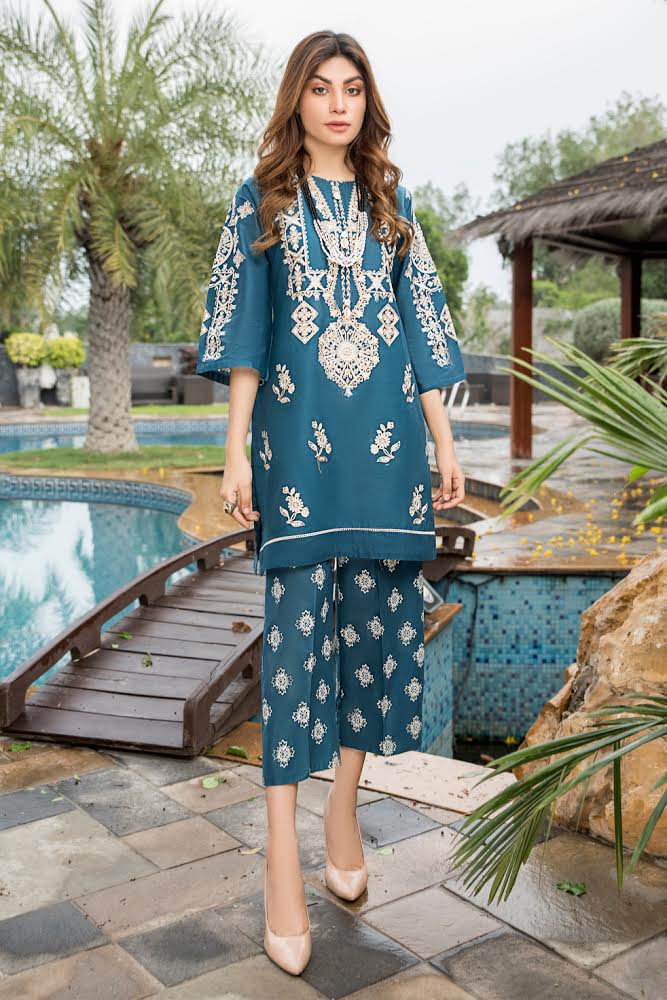 Eid Ready to Wear 2 Pcs Collection by Zaiwa 23