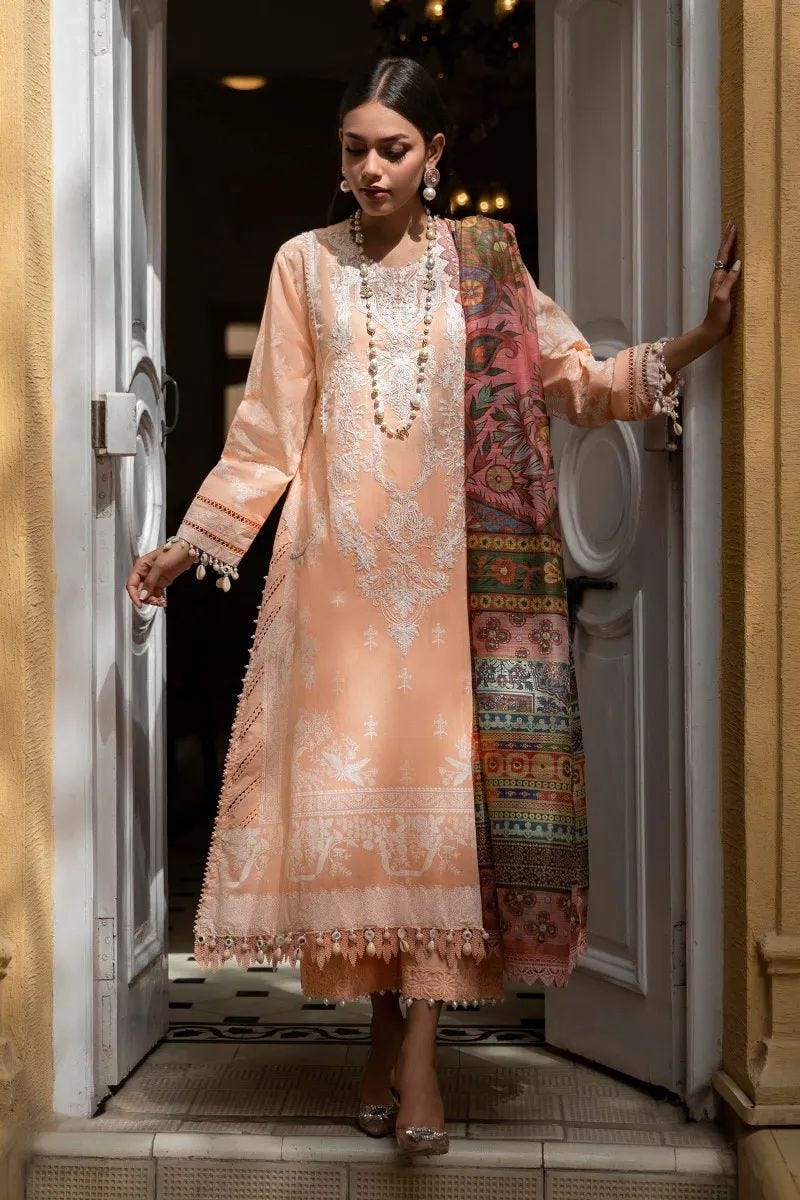 Sana Safinaz Muzlin Ready to Wear Embroidered Lawn Collection 9B