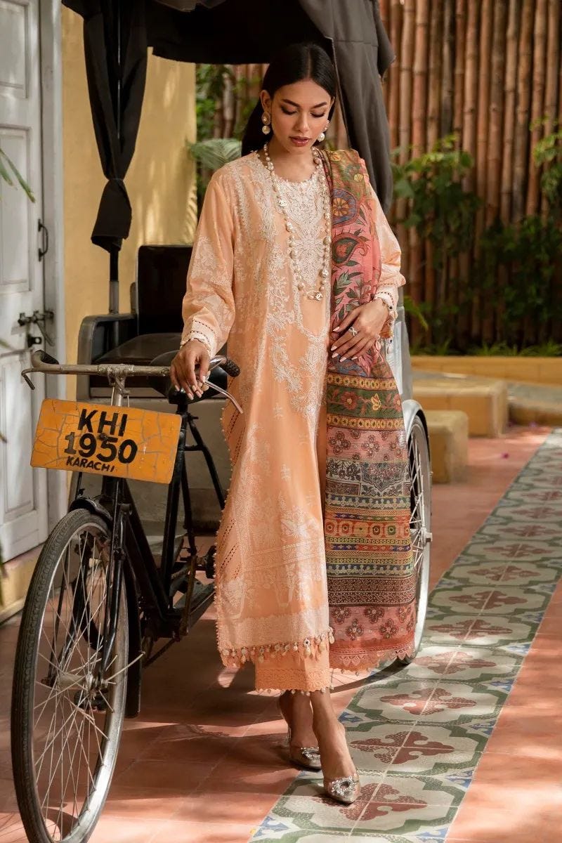Sana Safinaz Muzlin Ready to Wear Embroidered Lawn Collection 9B