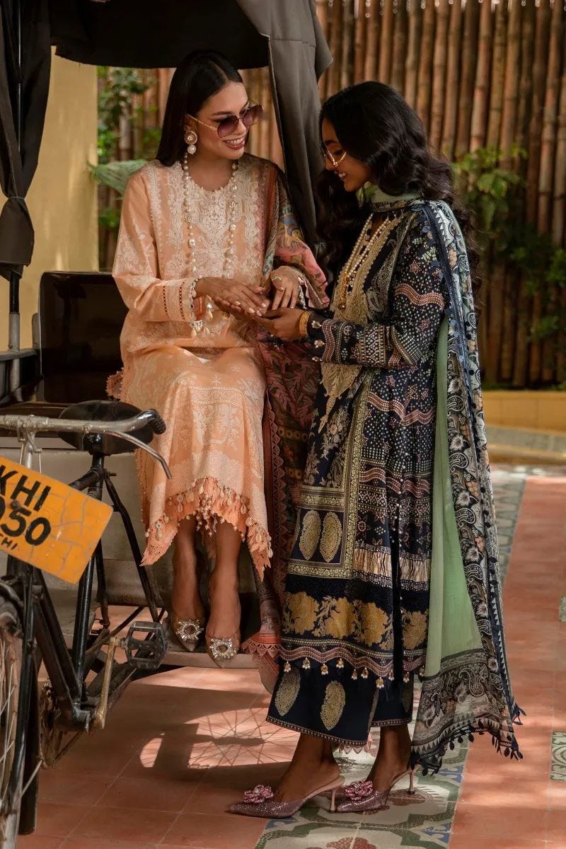 Sana Safinaz Muzlin Ready to Wear Embroidered Lawn Collection 9B