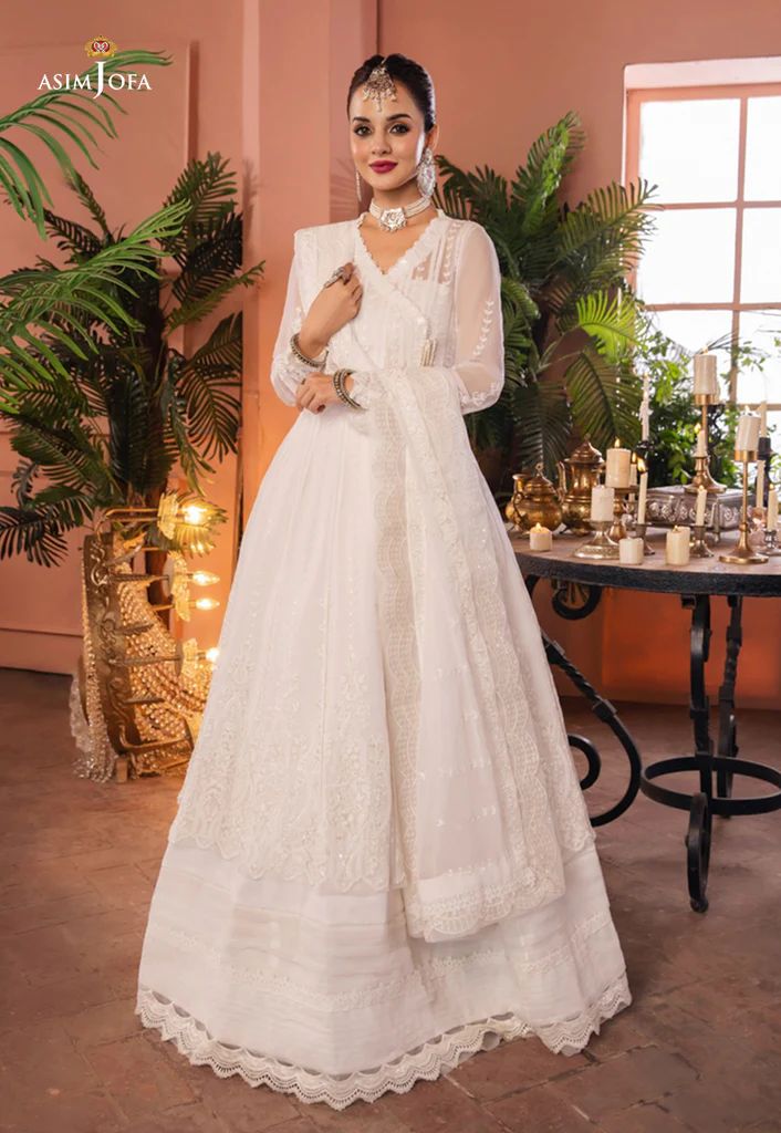 chiffon wedding dresses pakistani EMBROIDERED CHIFFON CH11-06