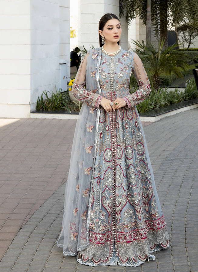 Luxury Formal Handwork Maxi Dress by Aroosh 04