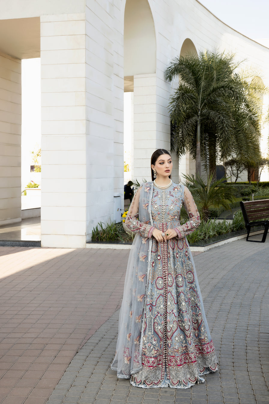 Luxury Formal Handwork Maxi Dress by Aroosh 04