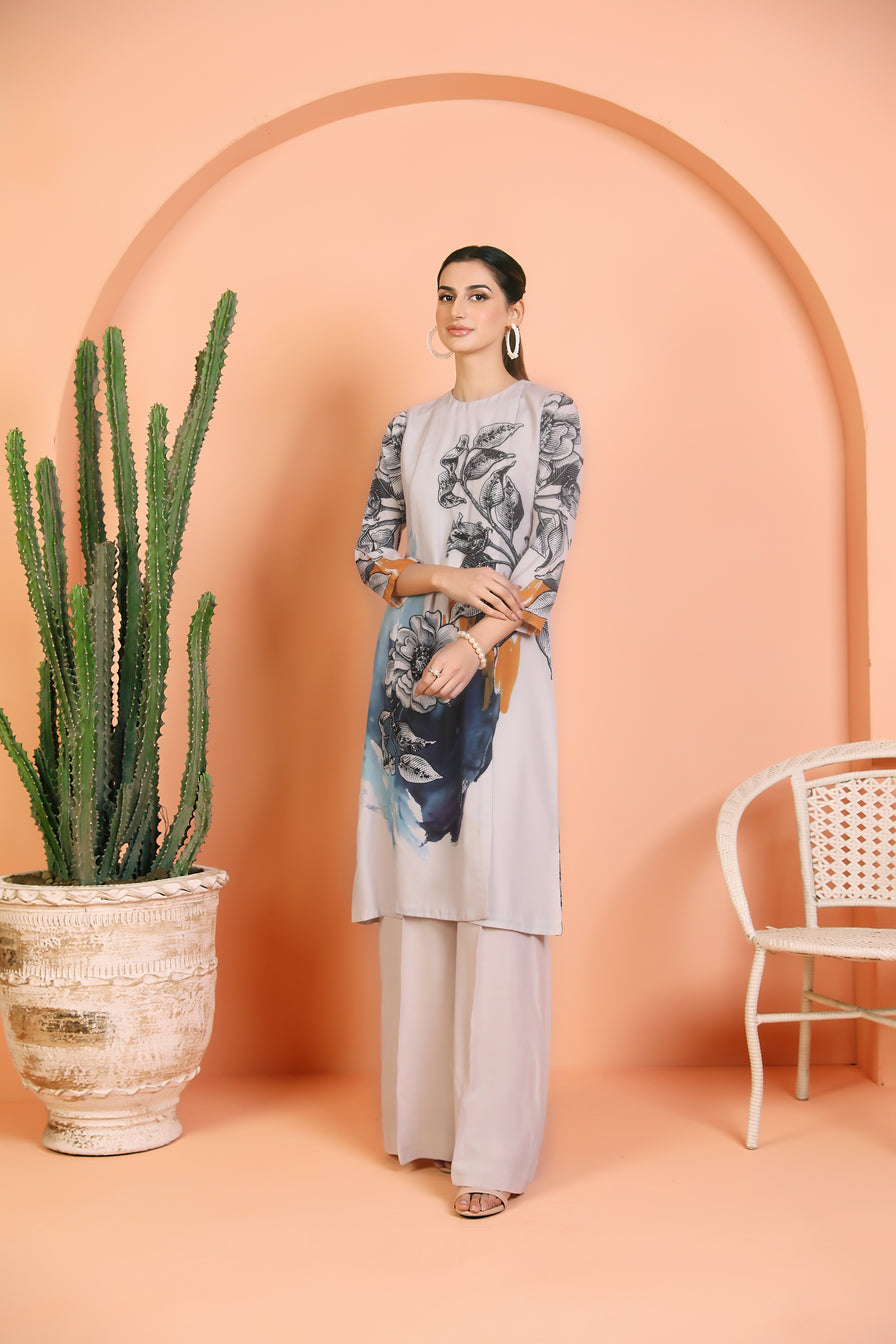 Premium Luxury Palazzo Dress by Ain 06
