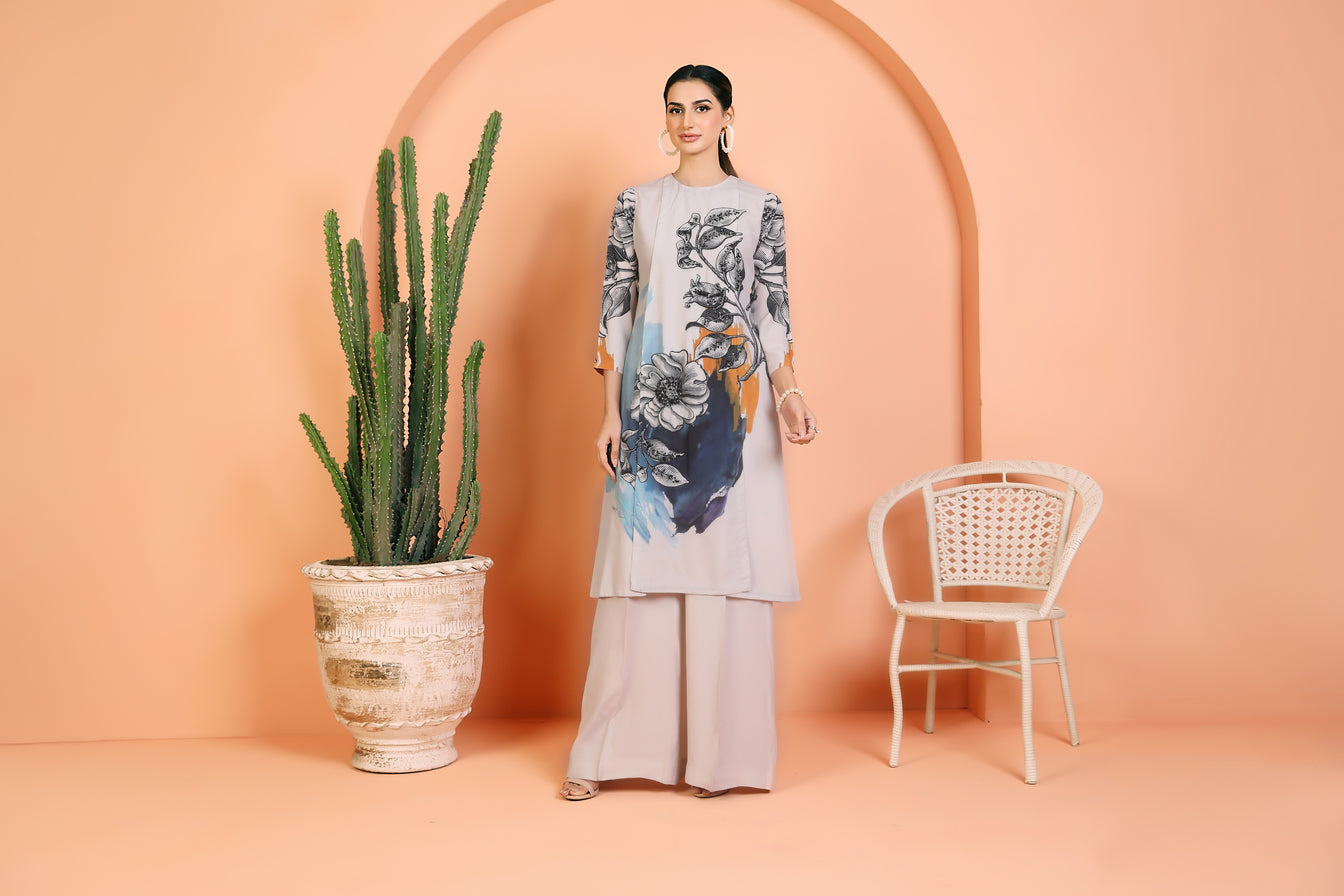Premium Luxury Palazzo Dress by Ain 06