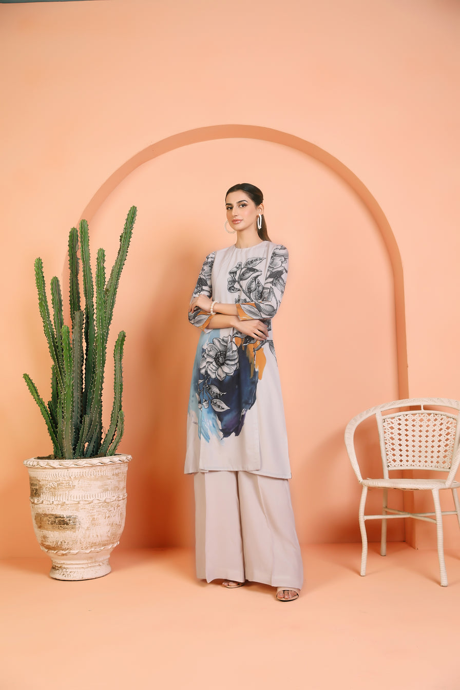 Premium Luxury Palazzo Dress by Ain 06