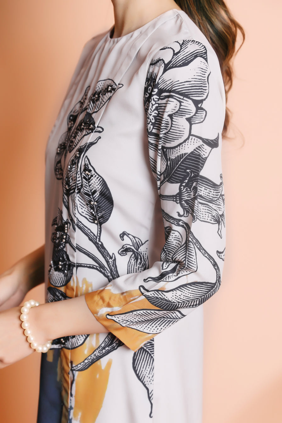 Premium Luxury Palazzo Dress by Ain 06