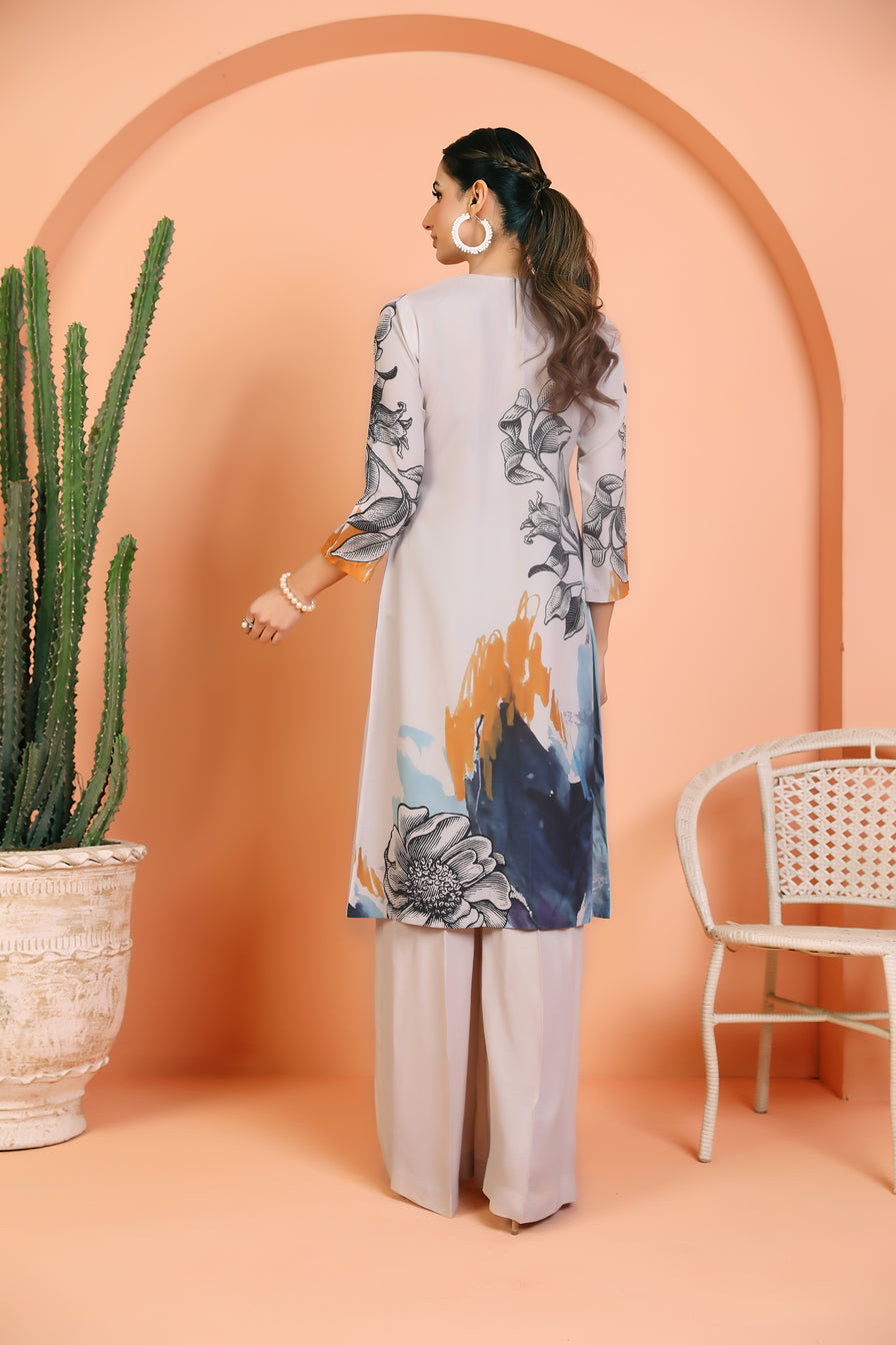 Premium Luxury Palazzo Dress by Ain 06