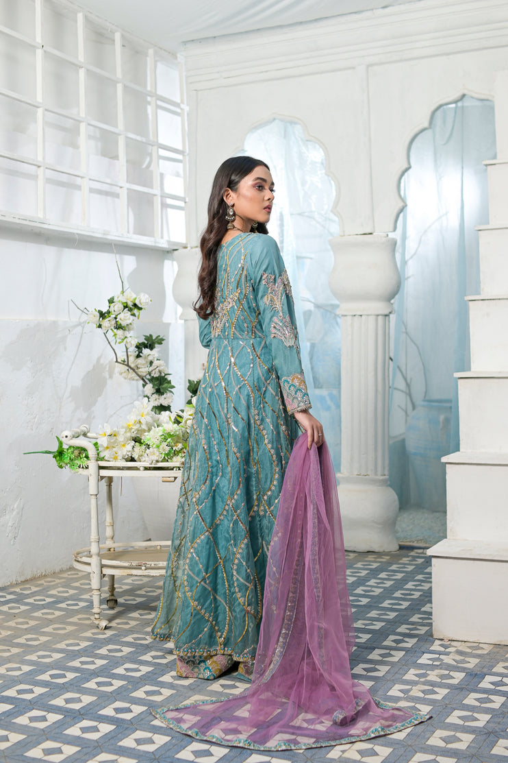 Rafia Mother Daughter Eid Dress 08