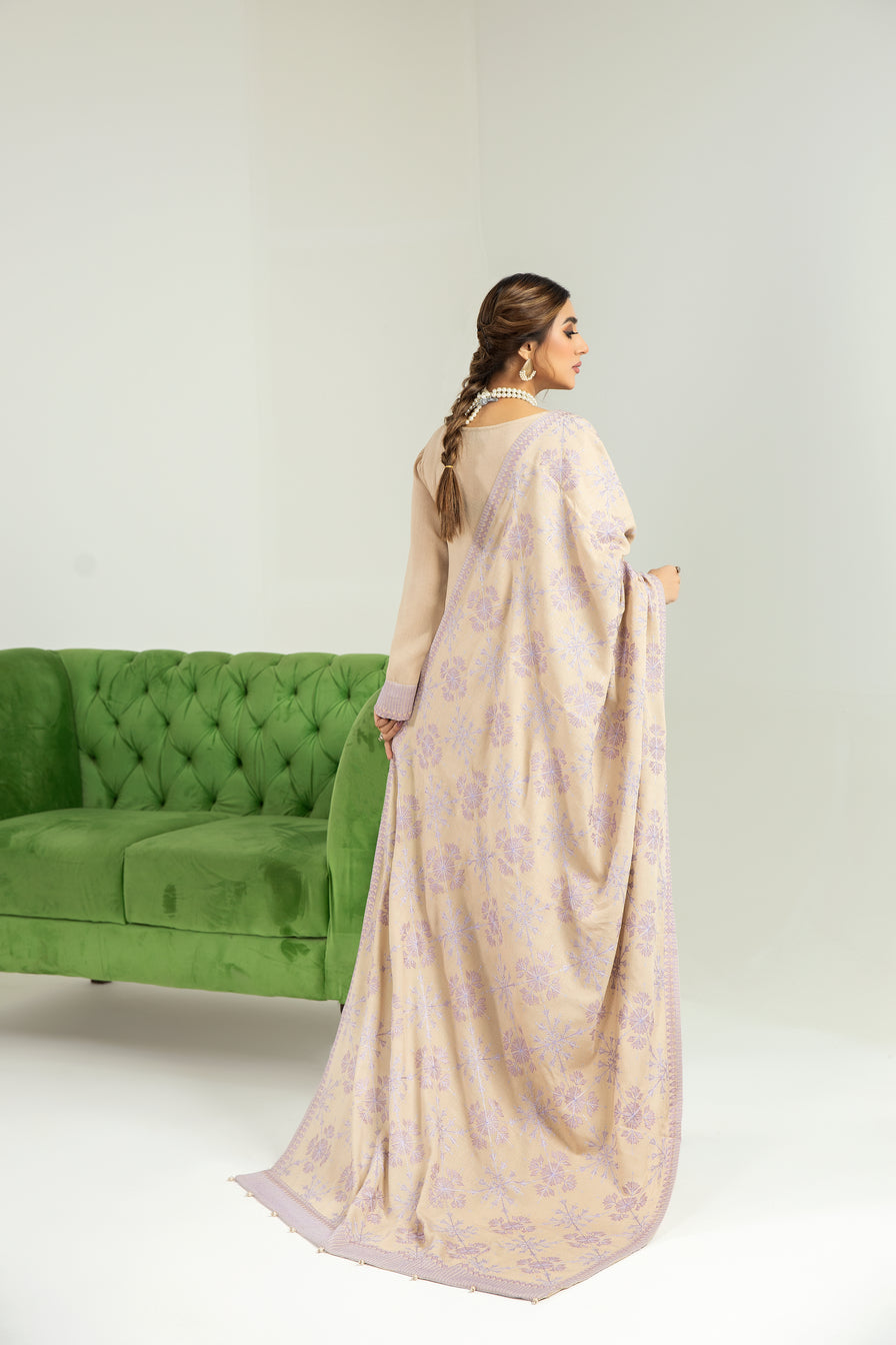 Sakeena Hasan 3pc Karandi Dress 11