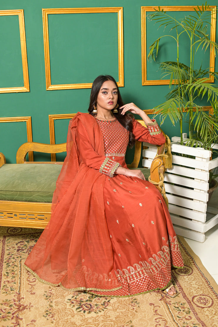 Rafia Mother Daughter Eid Dress 10