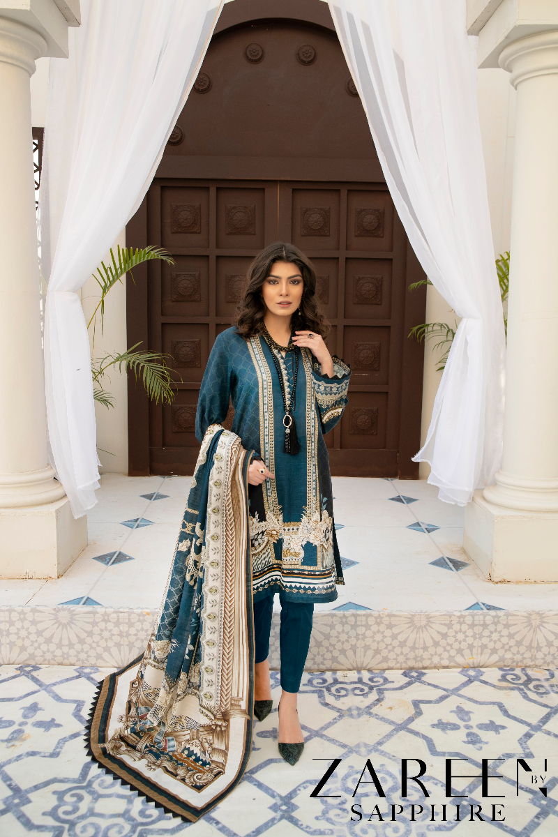 Sapphire Winter Ready to Wear 3 Pcs Collection 01