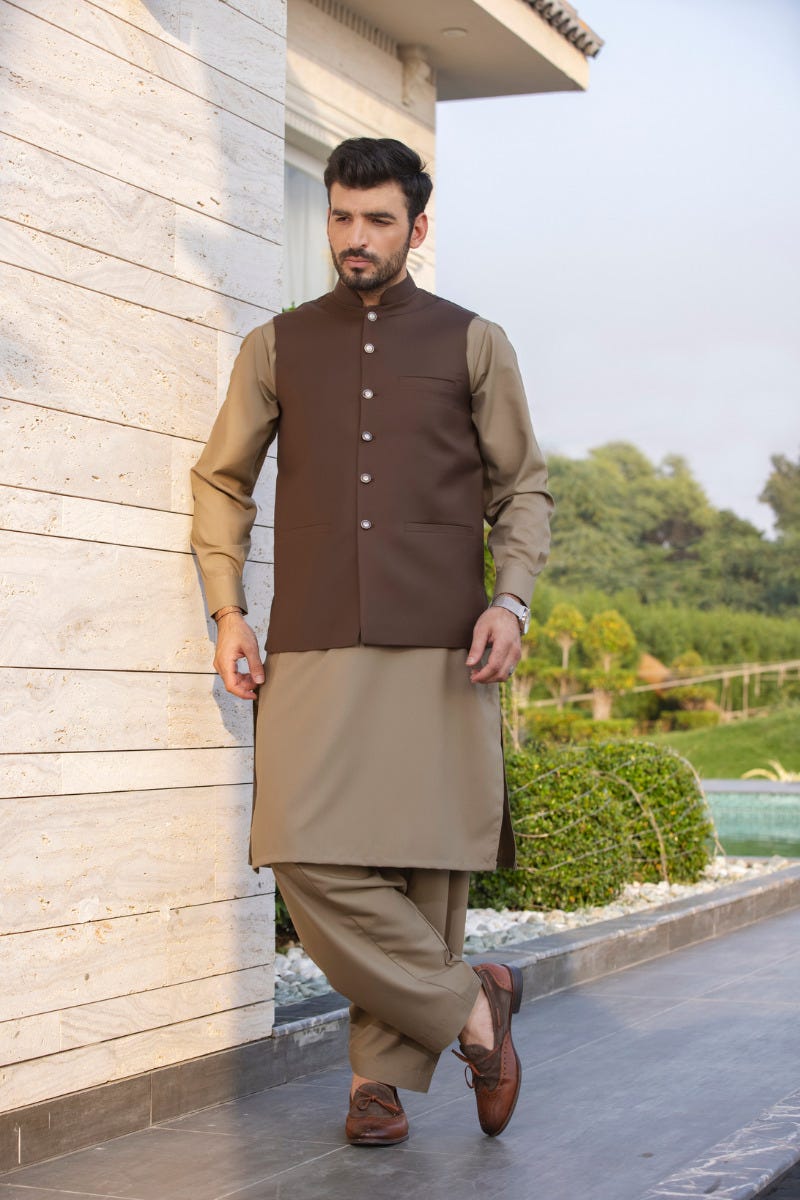 Men Ready to Wear Waistcoat by Aban 12