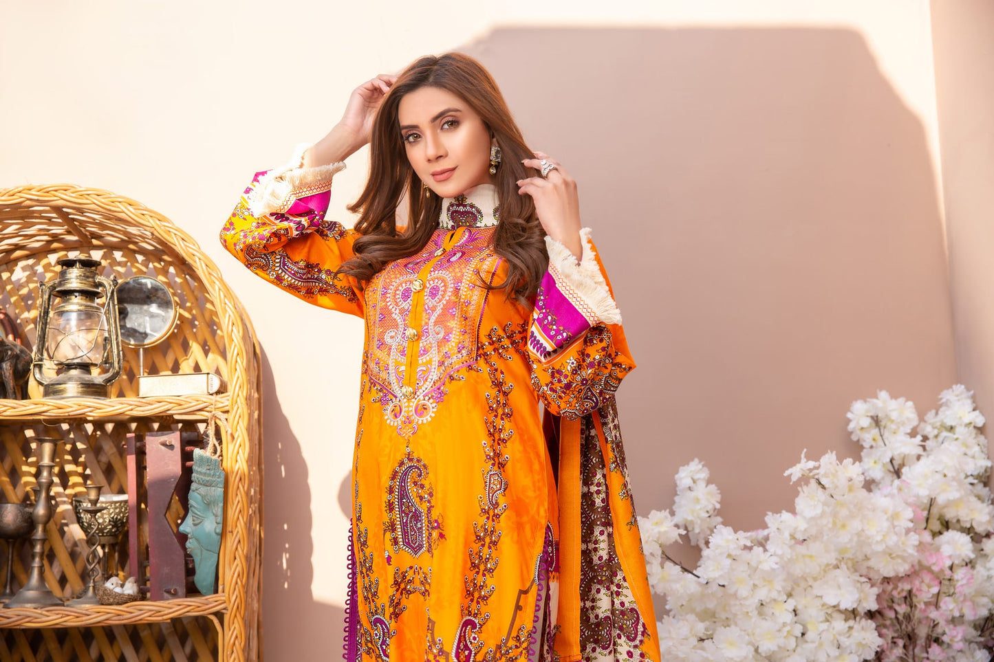 Ready to Wear 3 Pcs Embroidered Collection by Aleezay 12