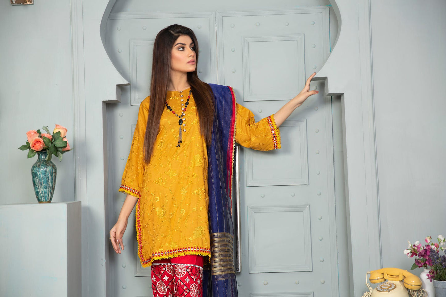 Winter Ready to Wear Embroidered Collection by Aleezay 01