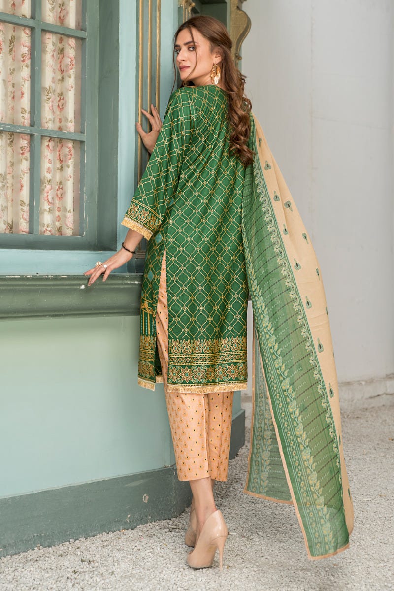 Spring Ready to Wear 3 Pcs Embroidered Collection by Aleezay 07