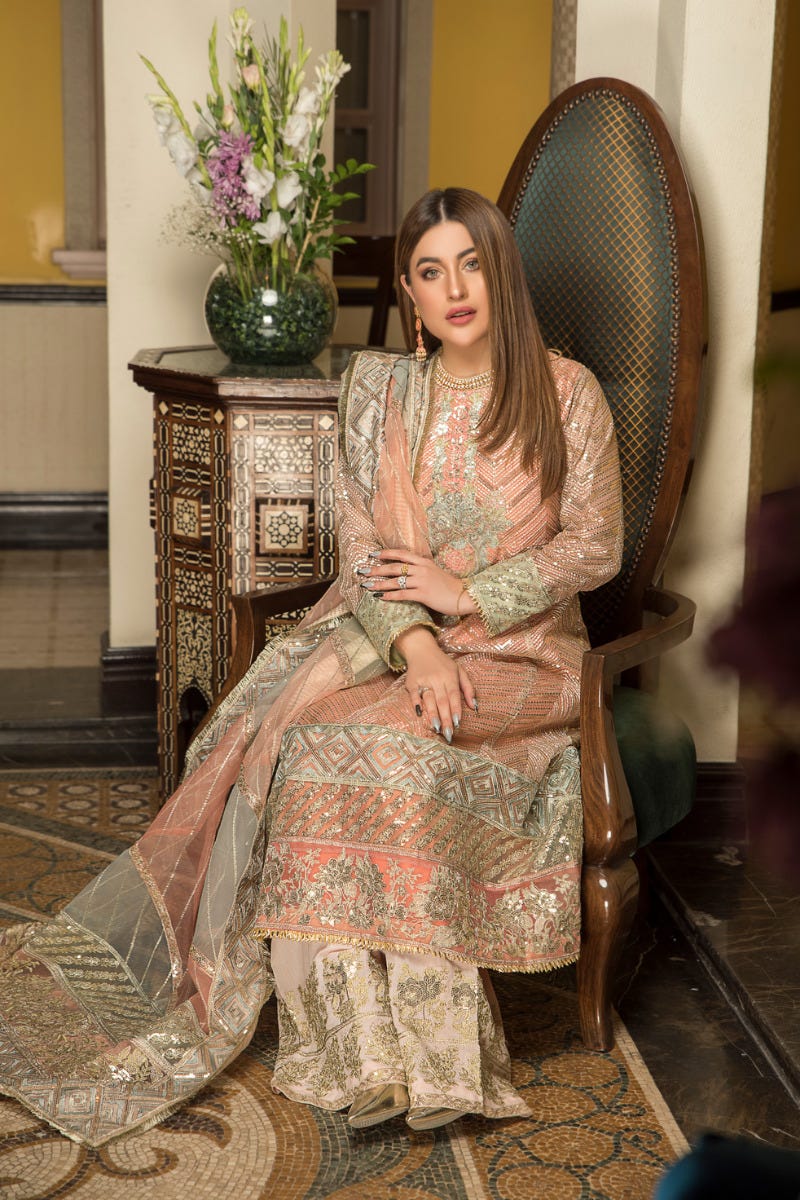 Formal Ready to Wear 3 Pcs Collection by ALeezay 04