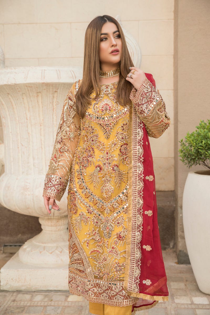 Formal Ready to Wear 3 Pcs Collection by ALeezay 03