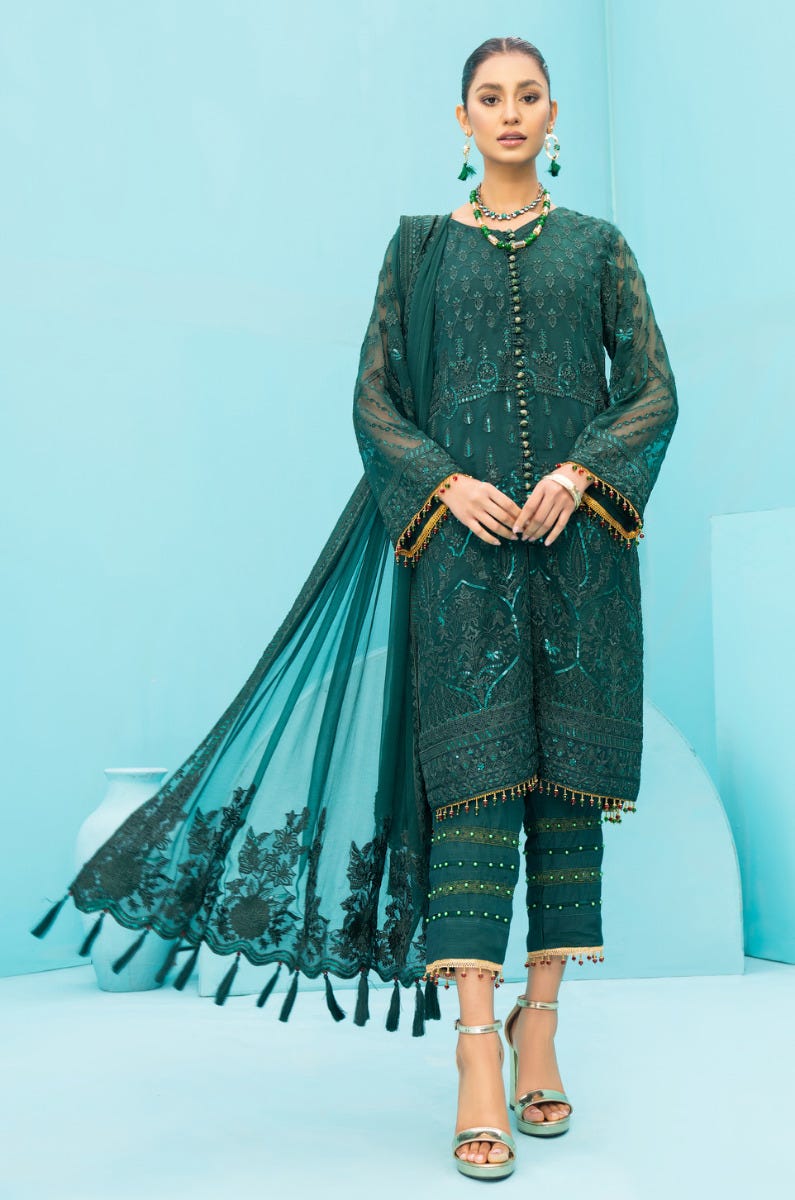 Ready To Wear Chiffon Formal Collection by Aleezay 04