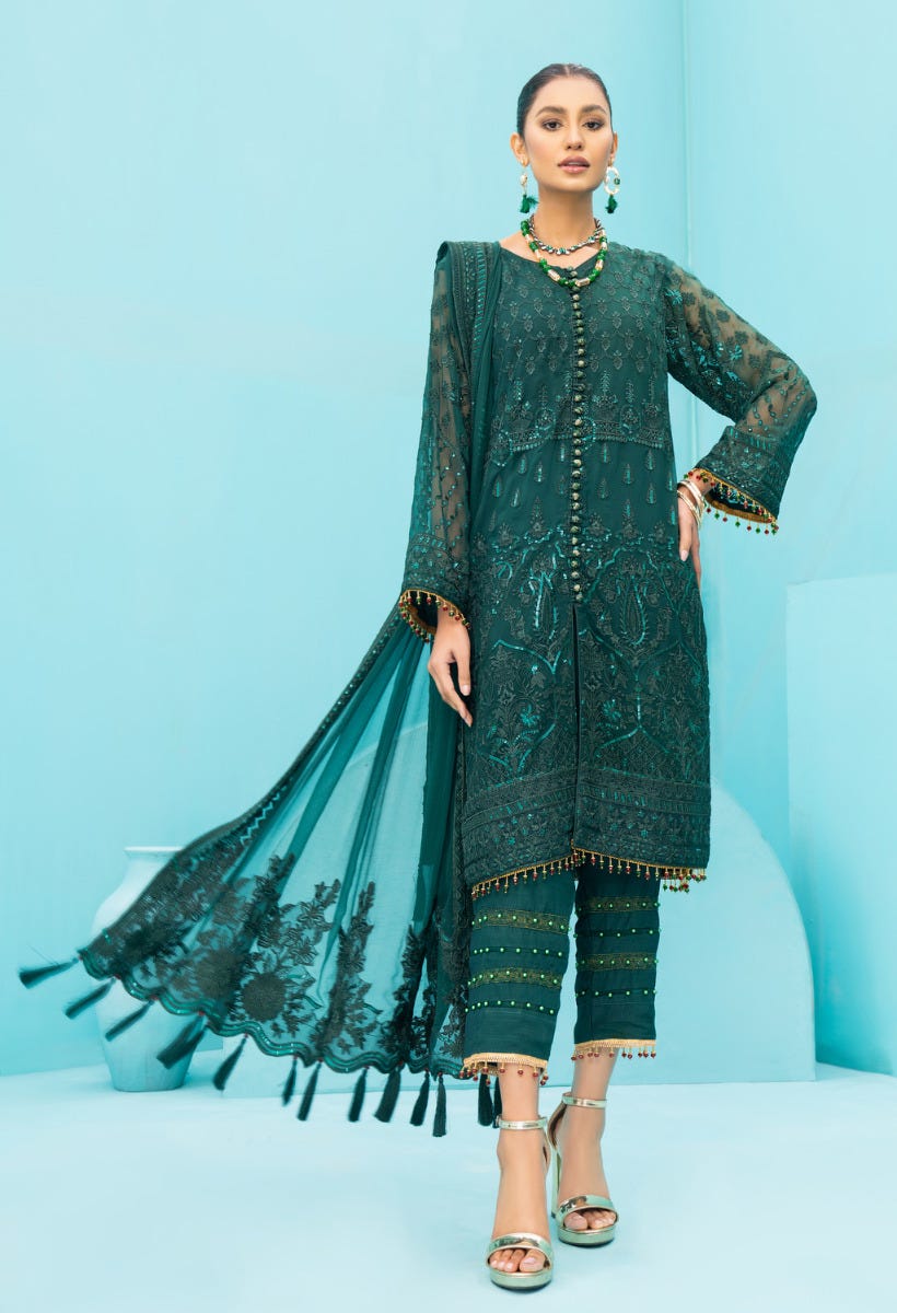 Ready To Wear Chiffon Formal Collection by Aleezay 04