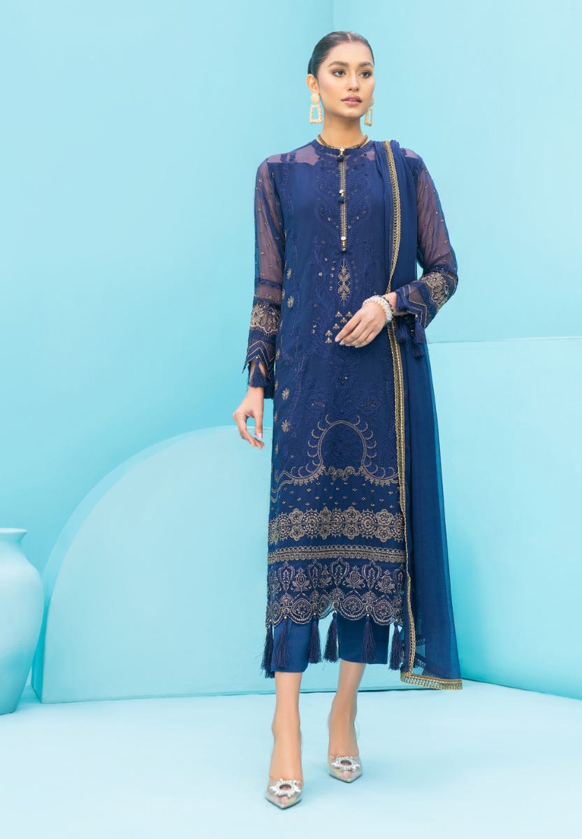Ready To Wear Chiffon Formal Collection by Aleezay 01