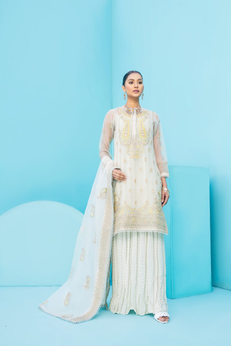 Ready To Wear Organza Formal Collection by Aleezay 07