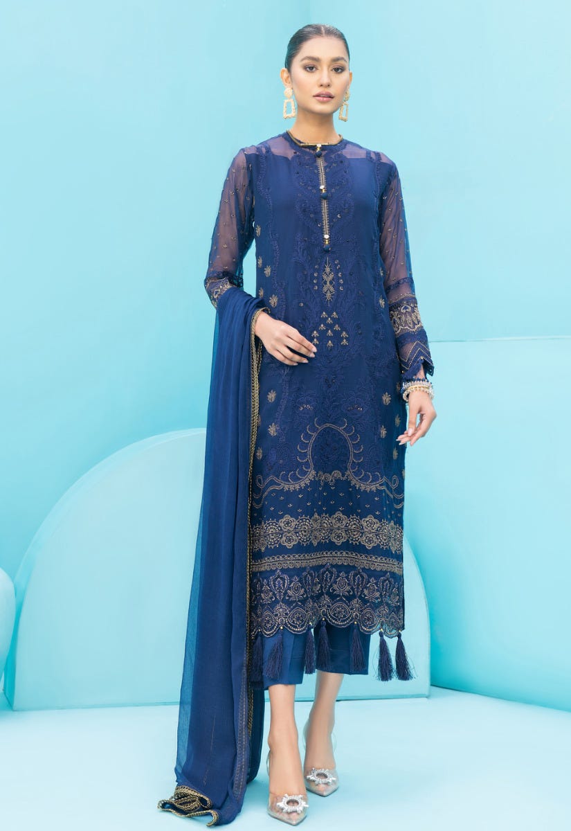 Ready To Wear Chiffon Formal Collection by Aleezay 01