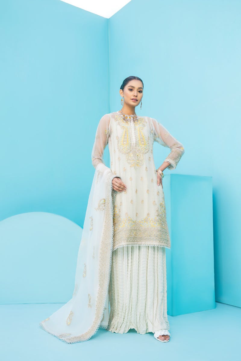 Ready To Wear Organza Formal Collection by Aleezay 07