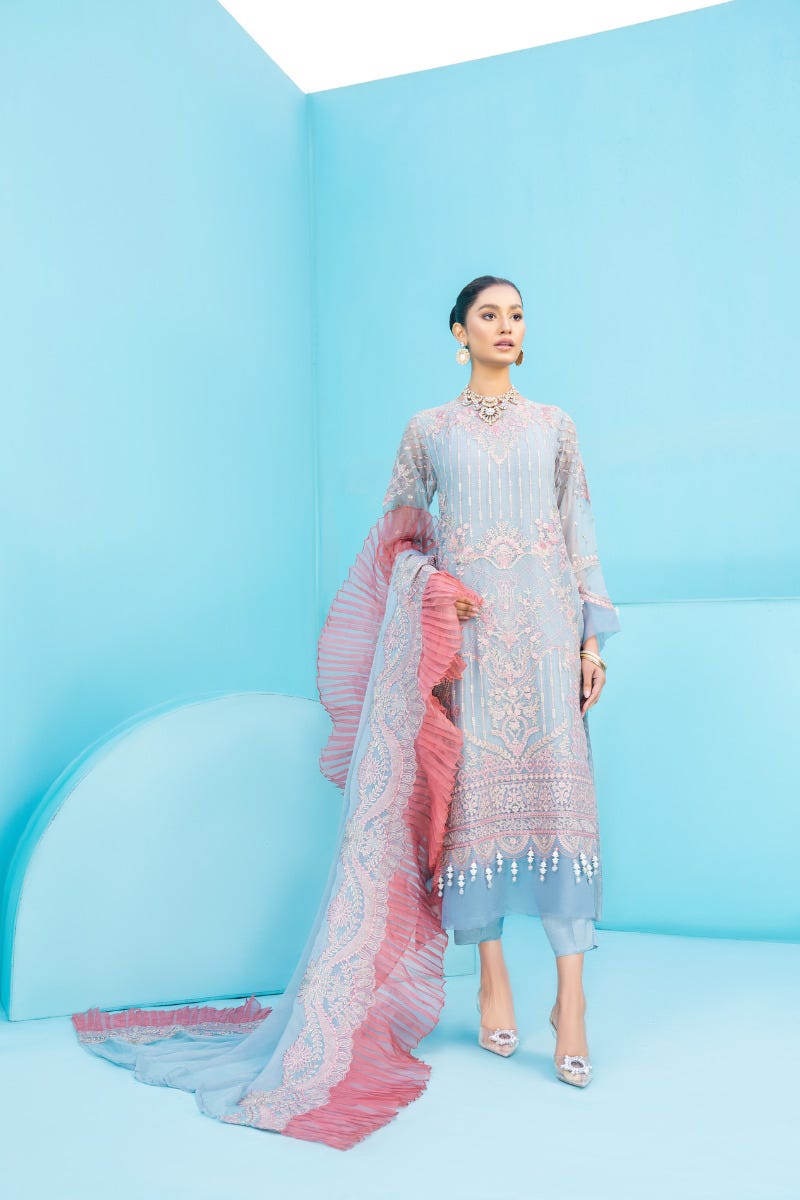 Ready To Wear Chiffon Formal Collection by Aleezay 09