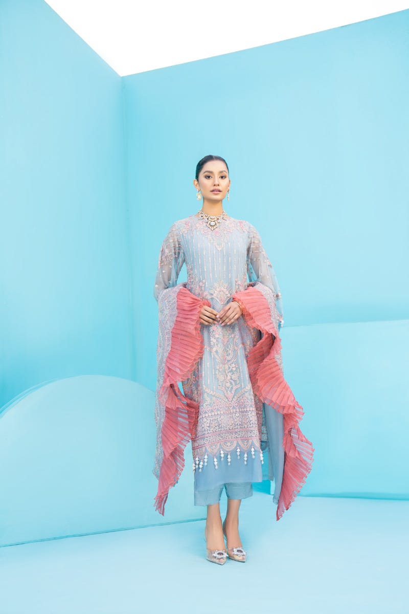 Ready To Wear Chiffon Formal Collection by Aleezay 09