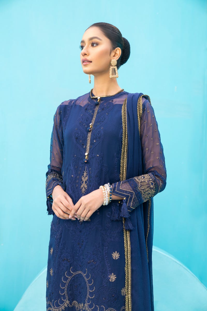 Ready To Wear Chiffon Formal Collection by Aleezay 01