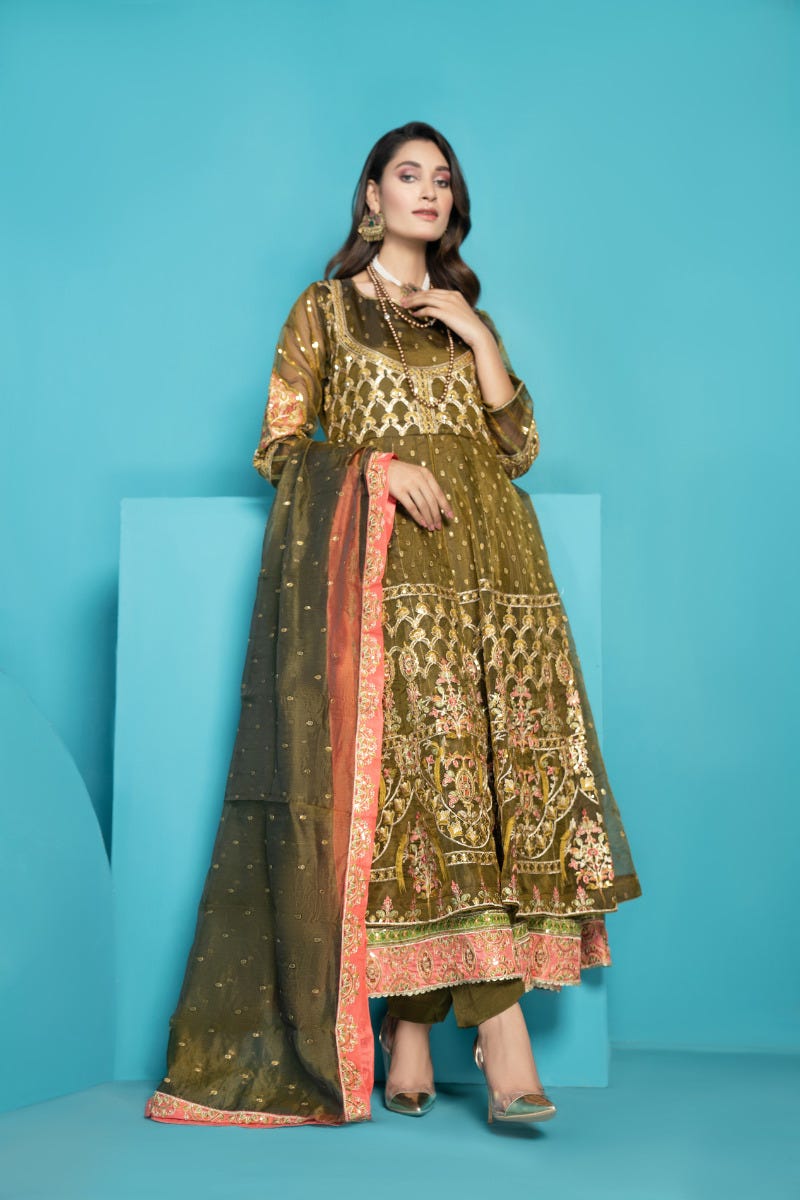 Formal Ready to Wear 3 PCs Collection by Arwah 01