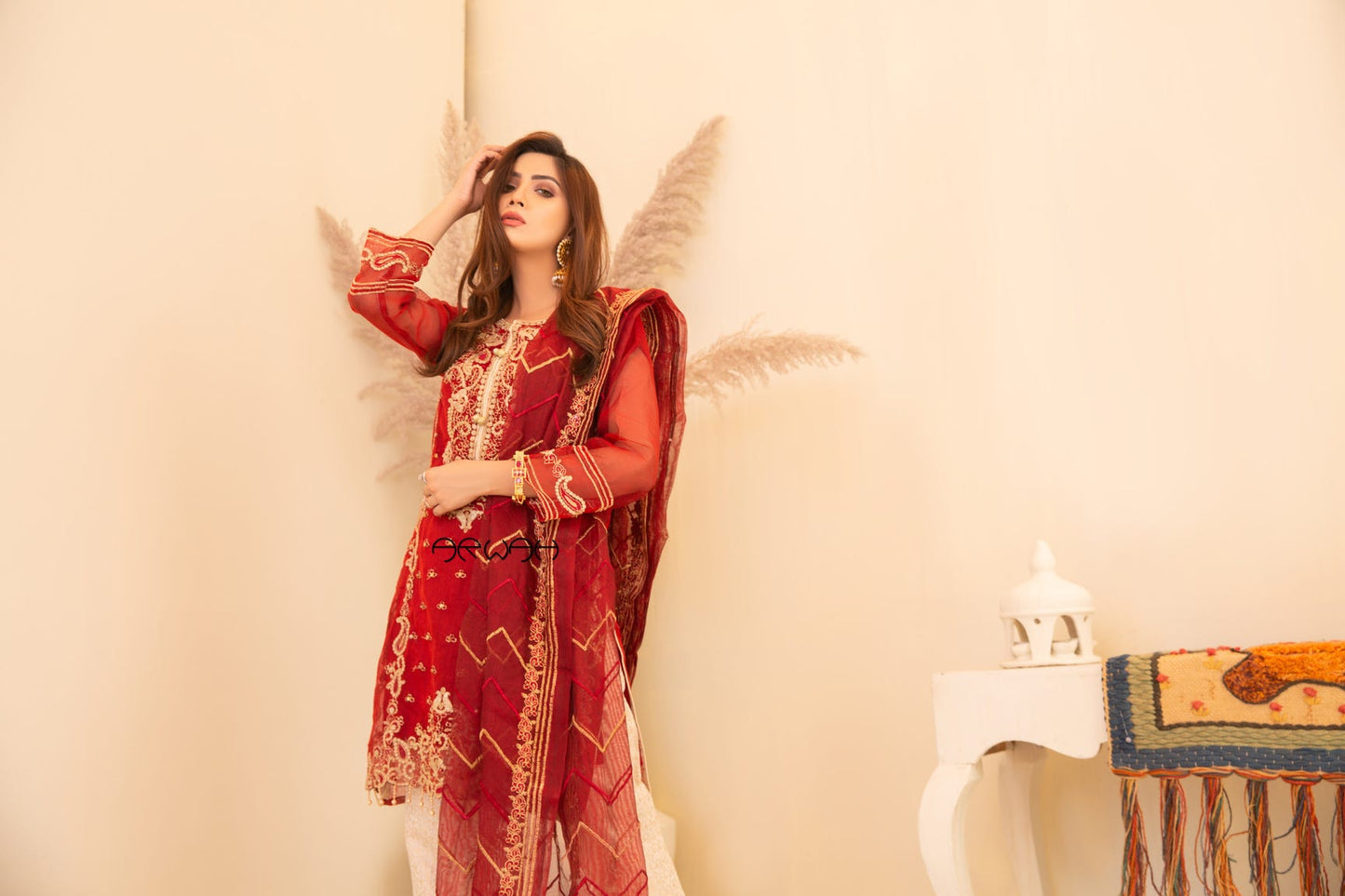 Winter Ready to Wear 3 Pcs Embroidered Collection by Arwah 06