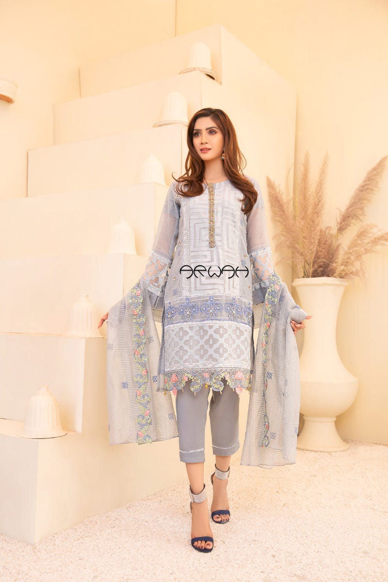 Ready to Wear Winter Semi formal Collection by Arwah 01
