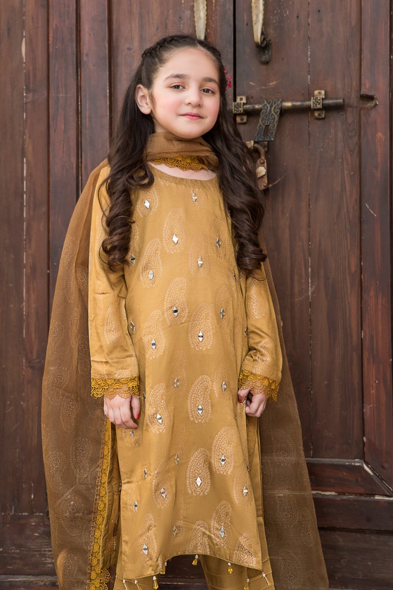 Kids Ready to Wear 3 Pcs Lawn Collection by Arwah 05