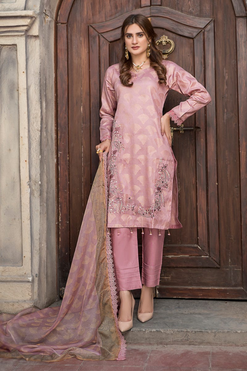 Ready to Wear 3 Pcs Lawn Collection by Arwah 01